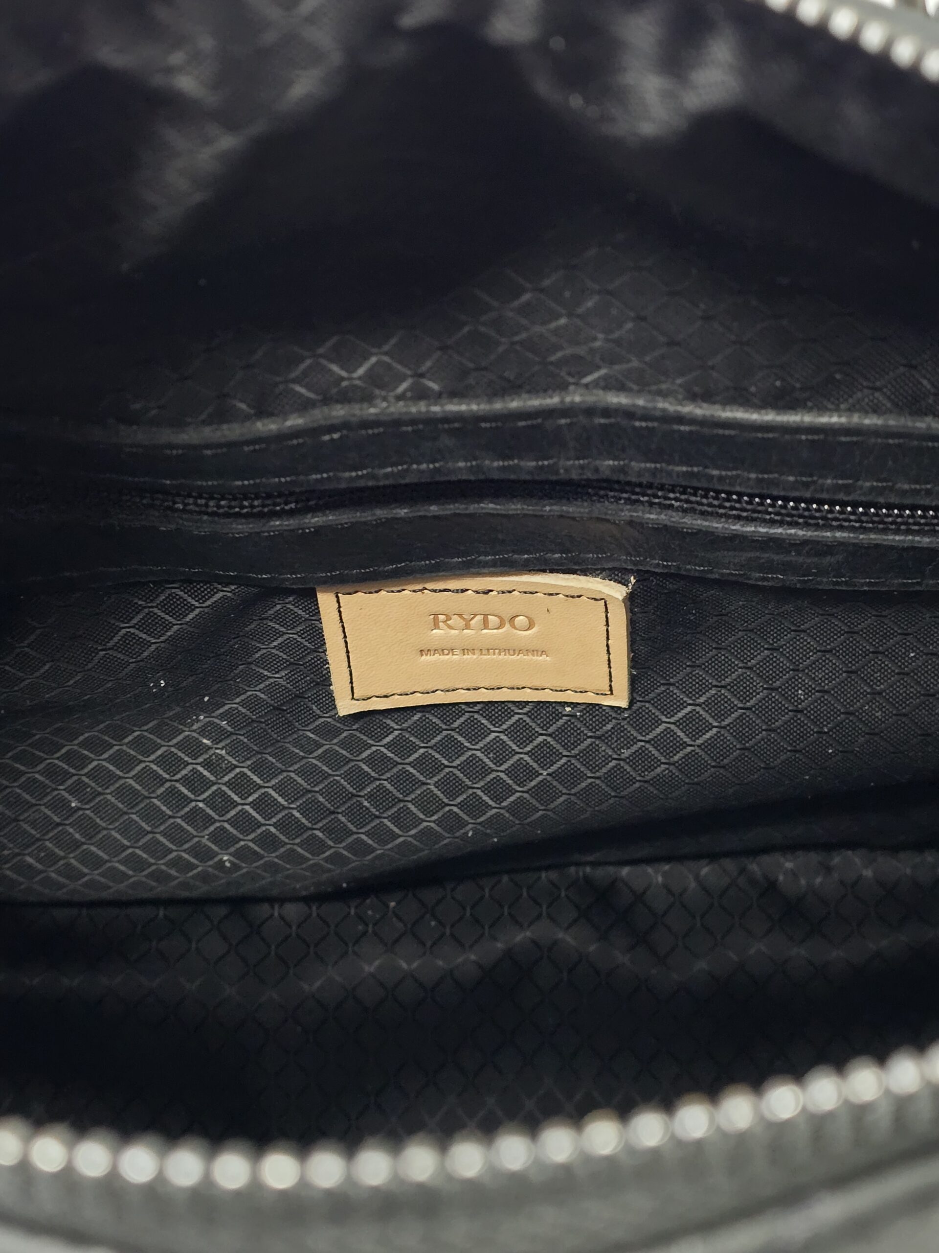 Rankų darbo odinė moteriška rankinė „Erla” - Image 7